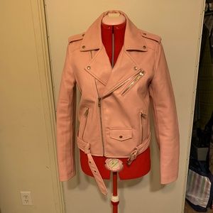 Pink 'Leather' Jacket